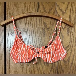 Orange Bikini Top